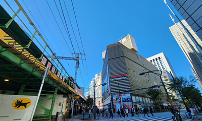 東京駅（JR各線、各種新幹線、東京メトロ丸ノ内線）